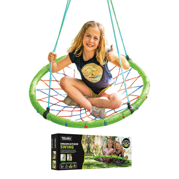 Dreamcatcher tree swing by trelines