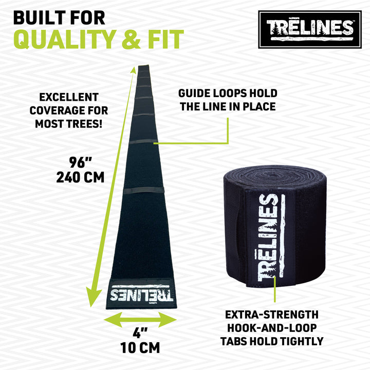 Trelines sky stand tree swing support system with features highlighted 