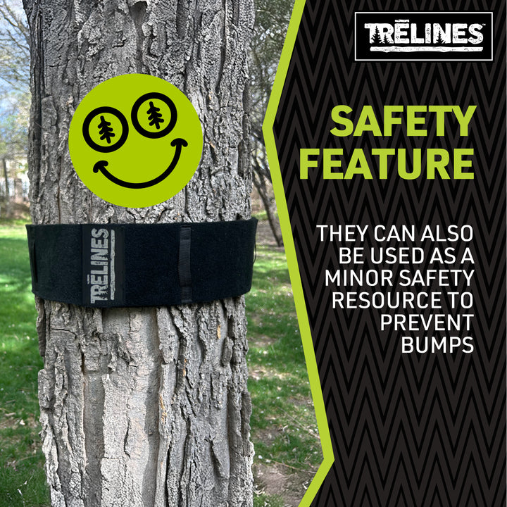 trelines tree protector wrap - installed on tree