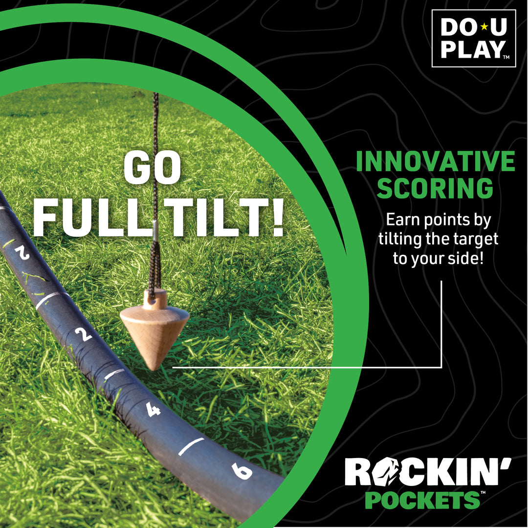 rockin pockets bean bag toss game tilt