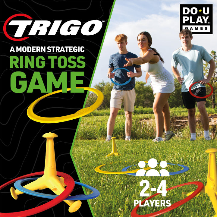 Trigo ring toss backyard game