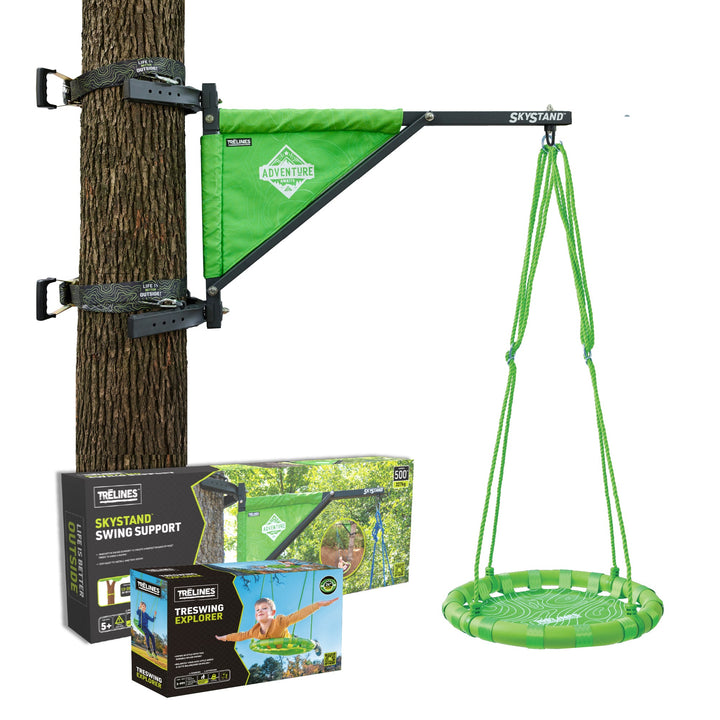 SkyStand and TreSwing Explorer Combo Swing Support System