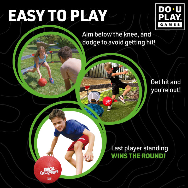 gaga crazy ball do u play outdoor games