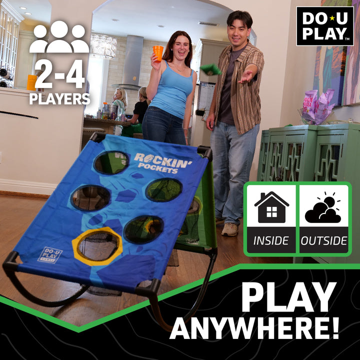 rockin pockets bean bag toss play anywhere 